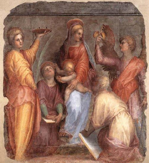 Sacra Conversazione, Jacopo Pontormo